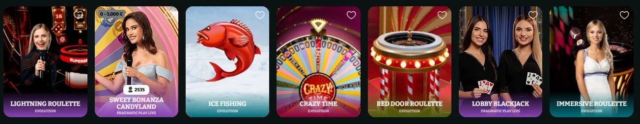 Boomzino Casino Live Casino